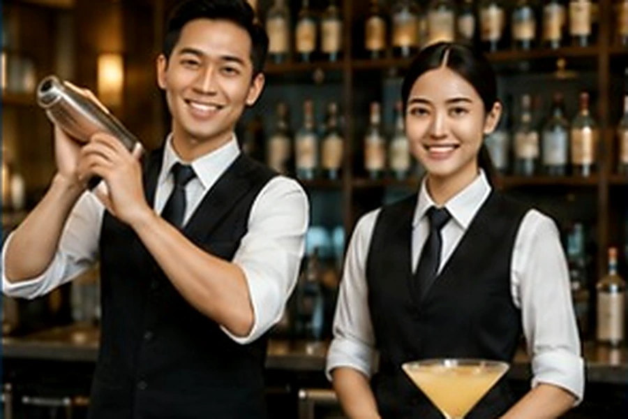 Professional NAI Events bartenders for UAE events