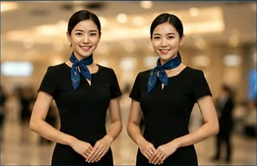 Professional event hostesses
